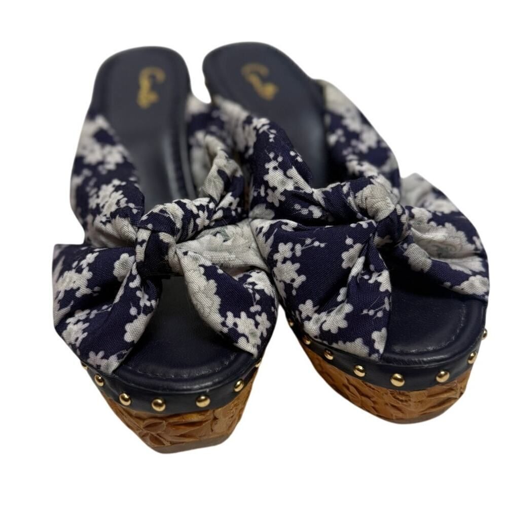 Camilla Japanese Story Wedge Tokyo Tribe Sz. 37 (US 6.5) - Picture 6 of 13